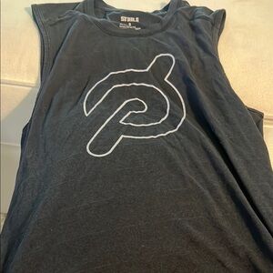 Peloton Charcoal Sleeveless Tee Sz.S Unisex